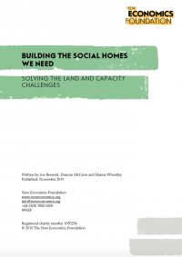 Building the social homes we need
