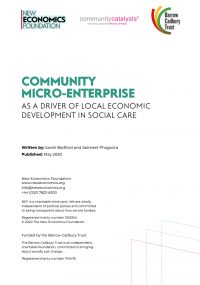 Community micro-enterprise in social care