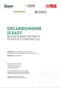 Decarbonising is easy