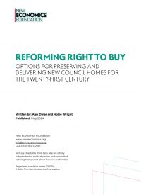 Reforming right to buy