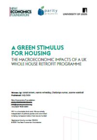 A green stimulus for housing
